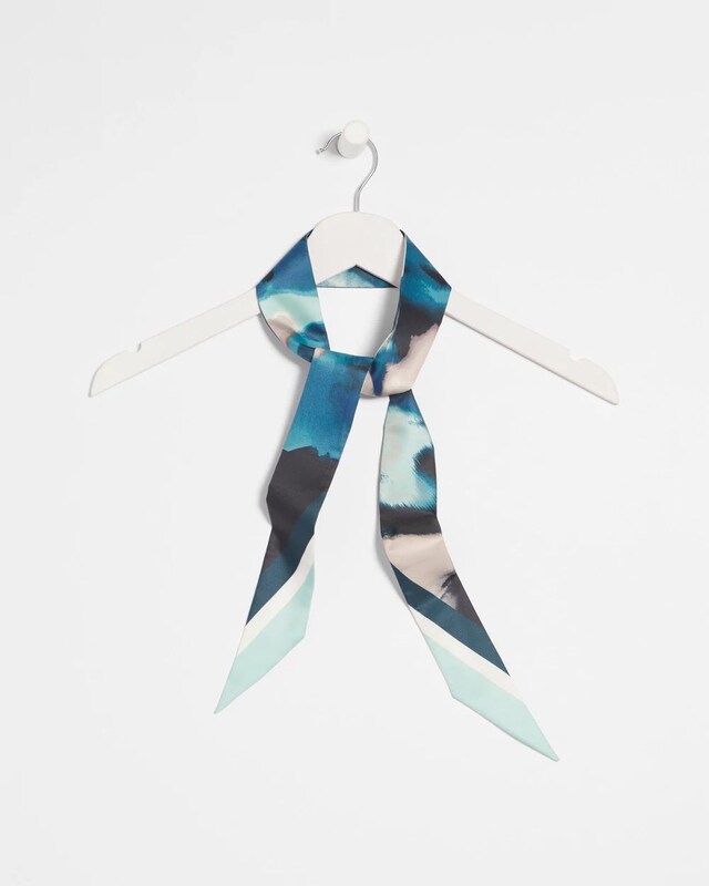 Skylight Double-Sided Skinny Scarf - image 2